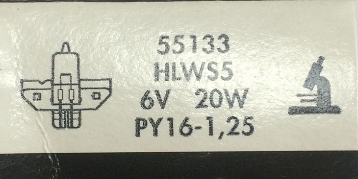 Лампа галогенная NARVA 55133 HLWS5 6V 20W PY16-1.25