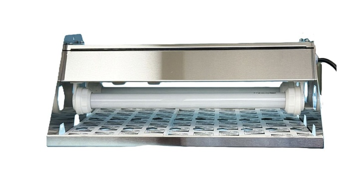 Ловушка для насекомых клеевая WELL WE-FTC215SW влагозащищенная IP54 AISI 304 (120м2)